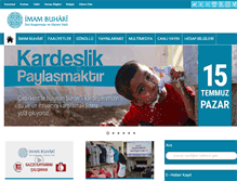 Tablet Screenshot of imambuharivakfi.org